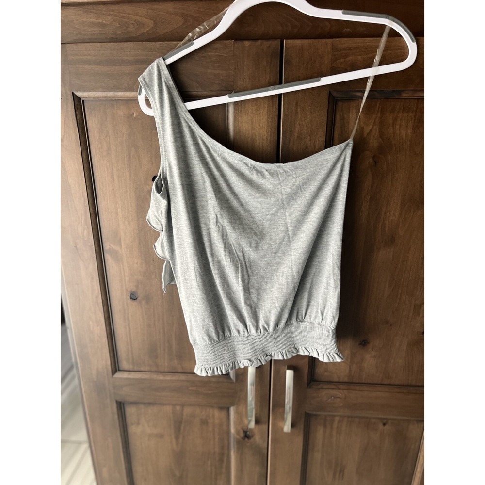 Rewind-women's Off Shoulder Crop Tee Size S - Picture 7 of 10